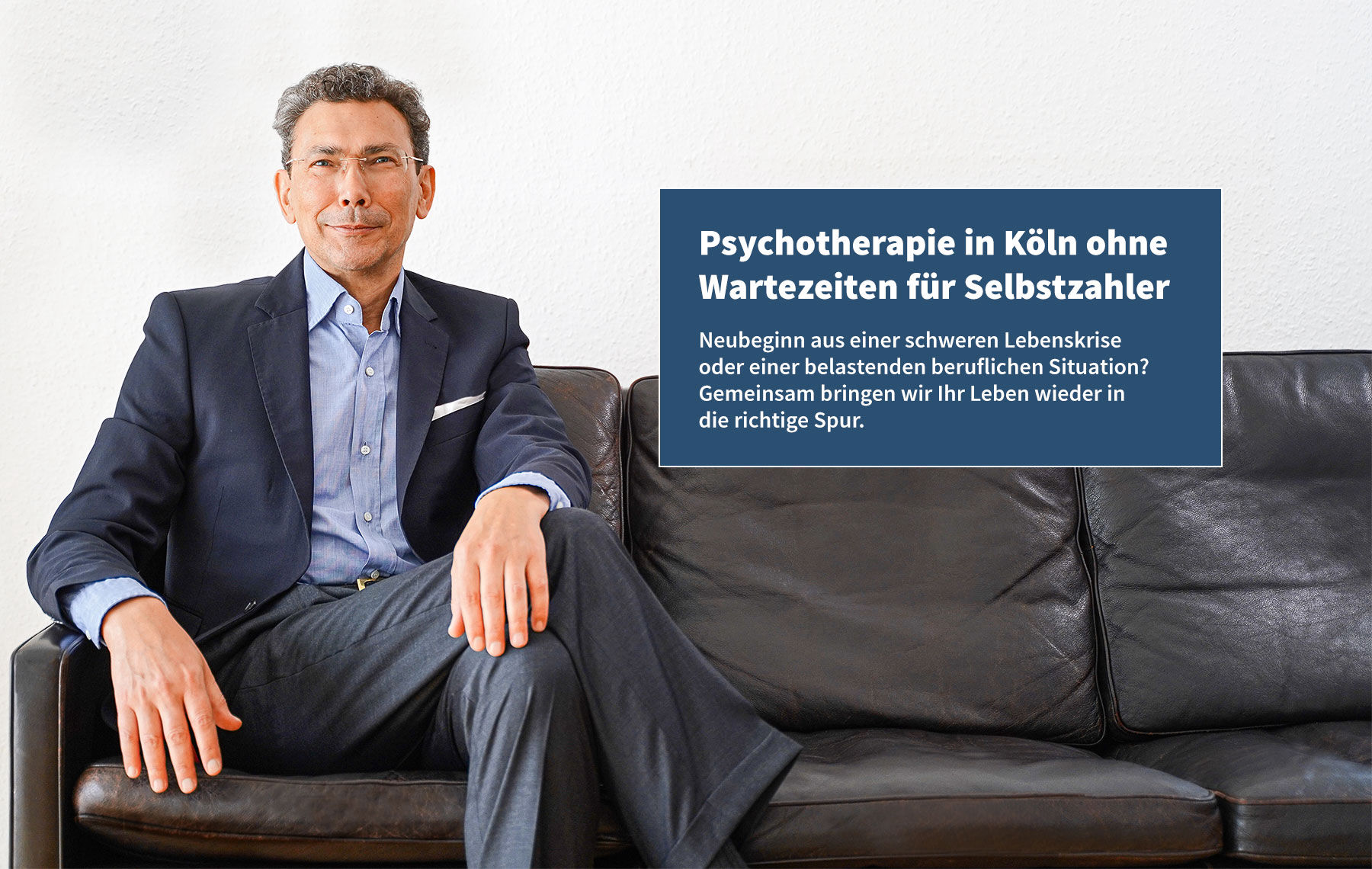 Psychotherapie in Köln ohne Wartezeiten für Selbstzahler.